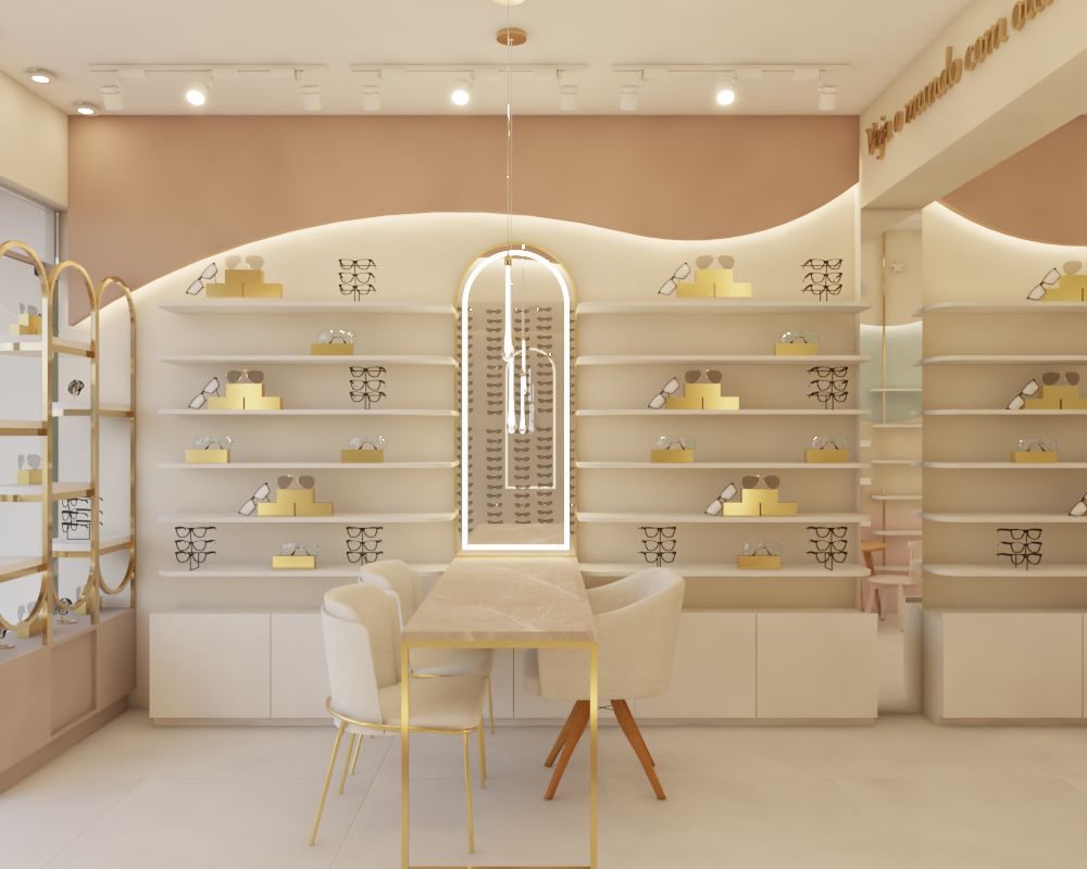 Luxury Experience Center with Branded Cash Wrap Counter & Signage #14